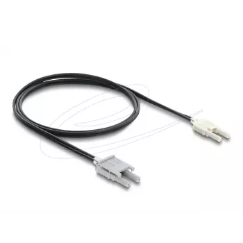 Skaidulinės optikos adapterio laidas DELOCK 91027 daugiamodis 100 cm juodas/pilkas, 1 vnt.