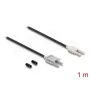 Skaidulinės optikos adapterio laidas DELOCK 91027 daugiamodis 100 cm juodas/pilkas, 1 vnt.