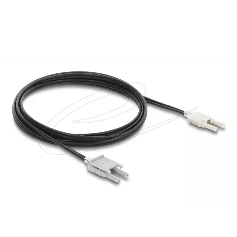 Šviesolaidžio adapterio kabelis DELOCK 91030, daugiamodis POF, 3 m, juodas / pilkas