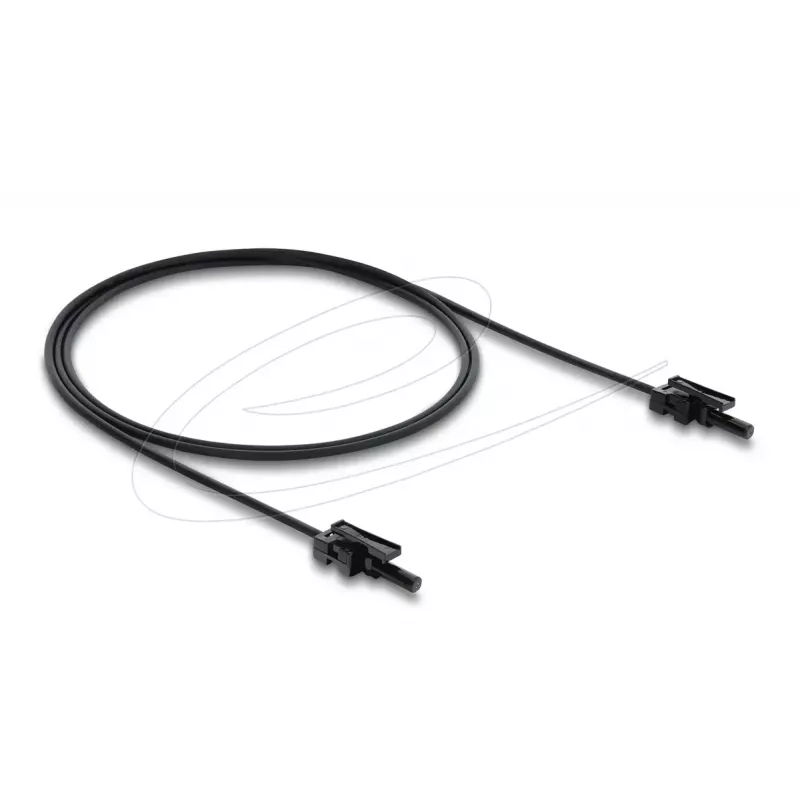 Šviesolaidinis adapteris DELOCK 91036 daugiamodis, juodas, 100 cm kabelis, 1 vnt.