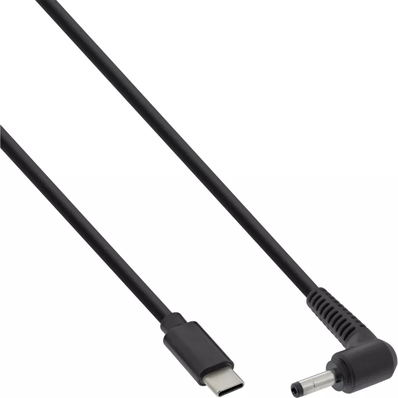InLine USB-C į BenQ/ASUS nešiojamojo kompiuterio (apvalus/mažas) įkrovimo laidas, 2 m