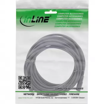 InLine DC ilginamasis laidas, DC kištukas/lizdas 5,5x2,1 mm, AWG 18, juodas 5 m