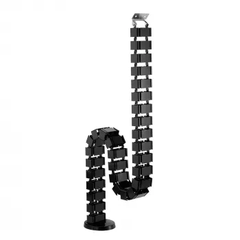 InLine Cable duct flexible for height-adjustable tables, 4 chambers, Juoda