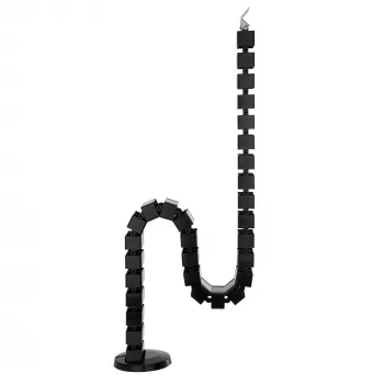 InLine Cable duct flexible for height-adjustable tables, 4 chambers, Juoda