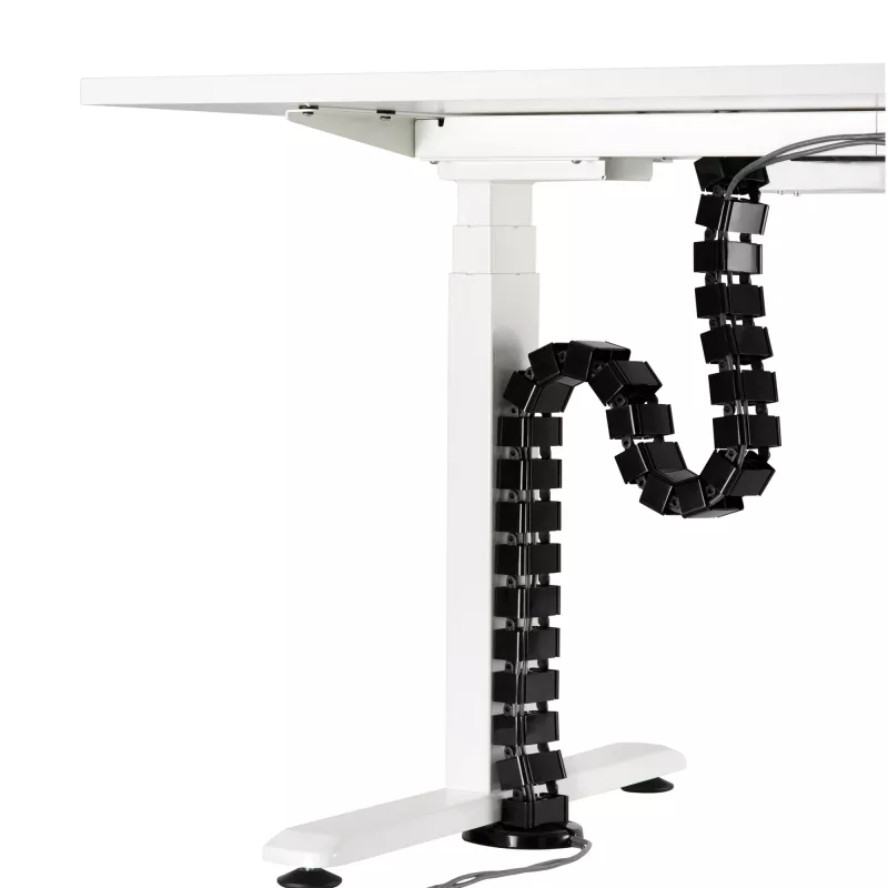 InLine Cable duct flexible for height-adjustable tables, 4 chambers, Juoda