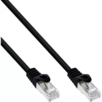 InLine B-72502S tinklo kabelis Juodas 2 m Cat5e SF/UTP (S-FTP)