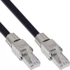 Tinklo kabelis InLine 78594A RJ-45 Cat.6A 90 m Juodas