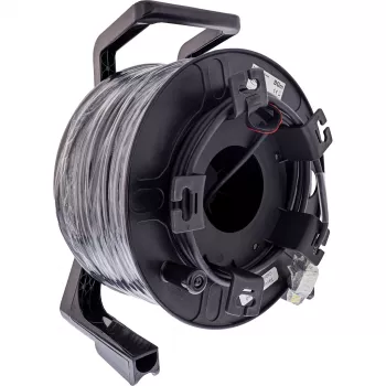 InLine tinklo kabelio ritė IP67 lauko PUR Harting, Cat.6A S/FTP, 90 m