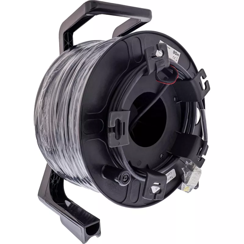 InLine tinklo kabelio ritė IP67 lauko PUR Harting, Cat.6A S/FTP, 90 m
