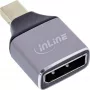 InLine 17291C laido lyties keitiklis DisplayPort Mini DisplayPort Pilka, Juoda