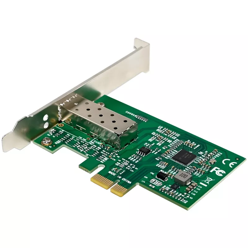 Vidinė tinklo plokštė InLine 51125N, šviesolaidinė, 1000 Mbit/s, PCI Express