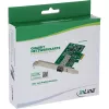 Vidinė tinklo plokštė InLine 51125N, šviesolaidinė, 1000 Mbit/s, PCI Express