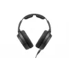 Ant ausies uždedamos laidinės studijinės ausinės „Sennheiser HD 490 PRO PLUS“ — atvira akustinė konstrukcija, 38 mm keitikliai, 130 Ω, 1,8 m kabelis, sulankstomos, juodos