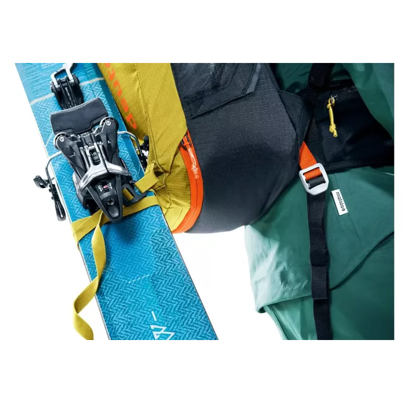 Lavinos kuprinė DEUTER Alproof Lite 22 – 22 L, ciberžolės/juoda, lengva, patvari