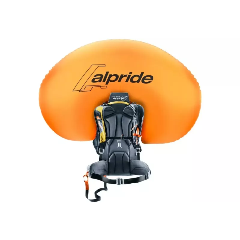 Lavinos kuprinė DEUTER Alproof Lite 22 – 22 L, ciberžolės/juoda, lengva, patvari