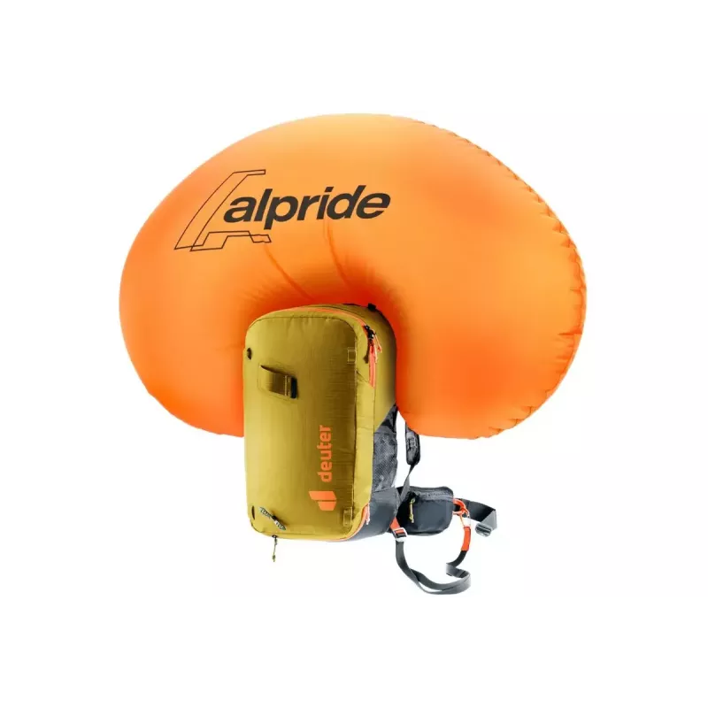 Lavinos kuprinė DEUTER Alproof Lite 22 – 22 L, ciberžolės/juoda, lengva, patvari