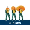 Lavinos kuprinė DEUTER Alproof Lite 22 – 22 L, ciberžolės/juoda, lengva, patvari