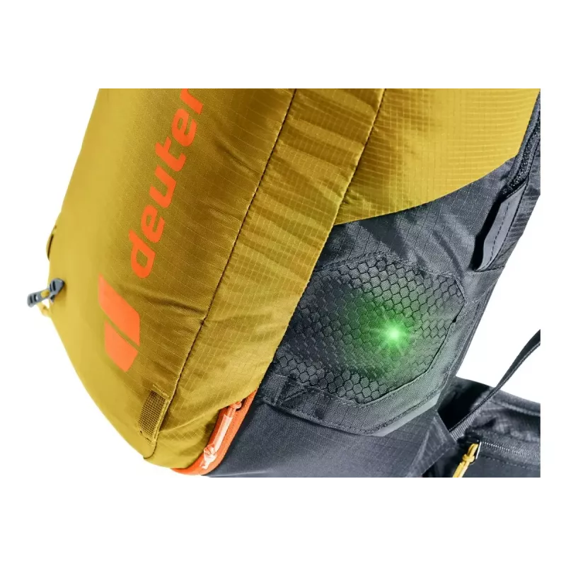 Lavinos kuprinė DEUTER Alproof Lite 22 – 22 L, ciberžolės/juoda, lengva, patvari