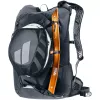 Sportinė kuprinė DEUTER Updays 26 — 26 L, juoda, poliamidas, 51×31×23 cm, be PFAS