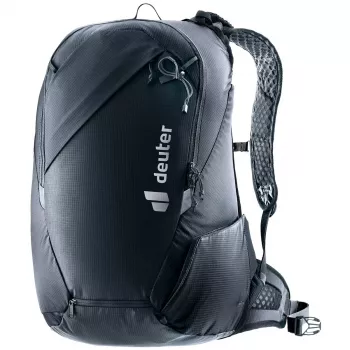 Sportinė kuprinė DEUTER Updays 26 — 26 L, juoda, poliamidas, 51×31×23 cm, be PFAS
