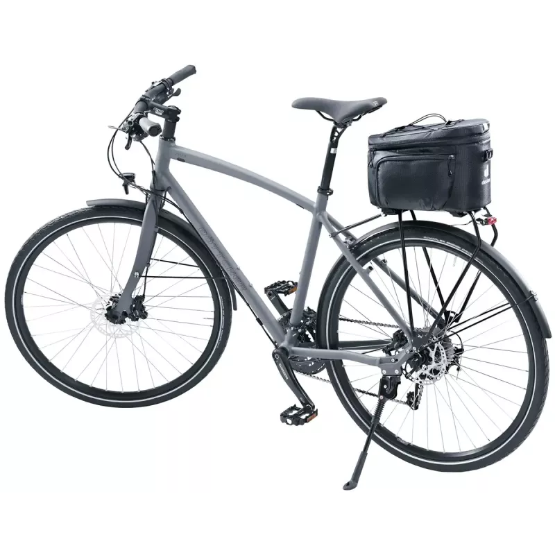 Bicycle Rack Bag DEUTER Rack Bag 10 — Galinis tvirtinimas, 10 l, Audinys, 180×310×220 mm, Juoda