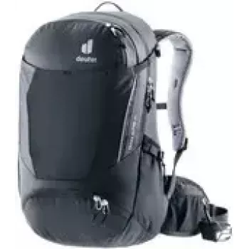 Kuprinė DEUTER Trans Alpine 24 — dviračio kuprinė, 24 l, juoda
