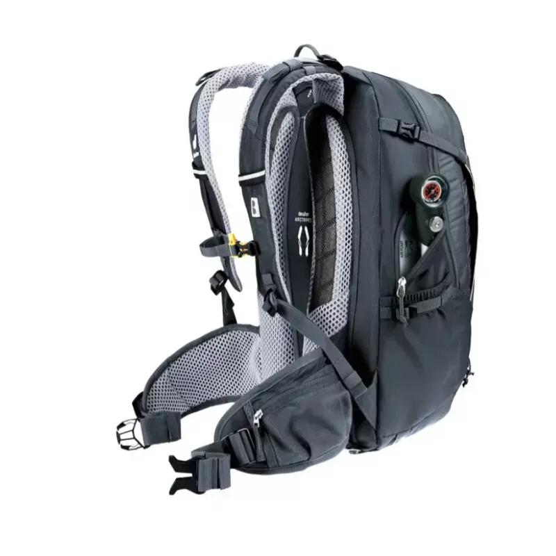 Kuprinė DEUTER Trans Alpine 24 — dviračio kuprinė, 24 l, juoda