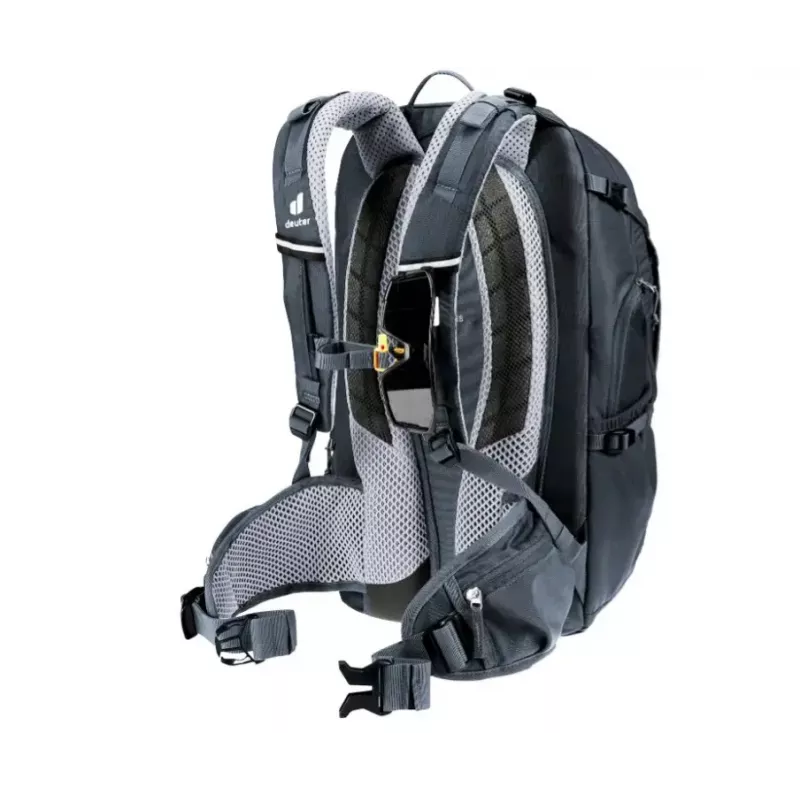Kuprinė DEUTER Trans Alpine 24 — dviračio kuprinė, 24 l, juoda