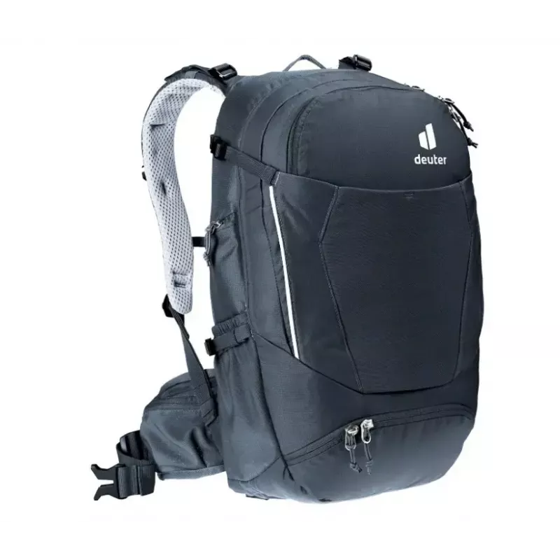 Kuprinė DEUTER Trans Alpine 24 — dviračio kuprinė, 24 l, juoda
