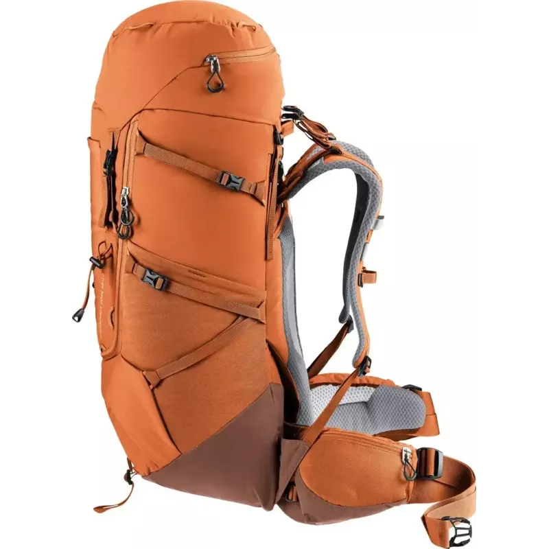 Trekkinė kuprinė DEUTER Aircontact Core 45+10 SL — kaštonų-umbra, 45+10 L talpa