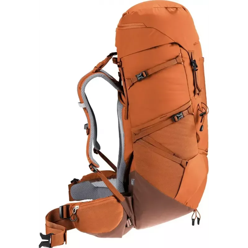 Trekkinė kuprinė DEUTER Aircontact Core 45+10 SL — kaštonų-umbra, 45+10 L talpa