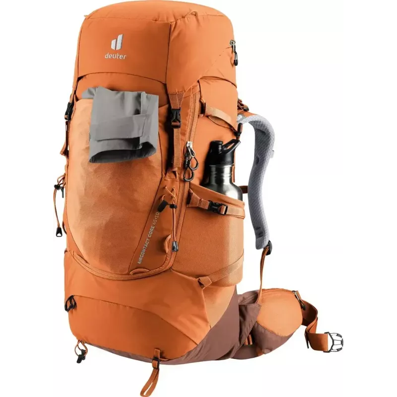 Trekkinė kuprinė DEUTER Aircontact Core 45+10 SL — kaštonų-umbra, 45+10 L talpa