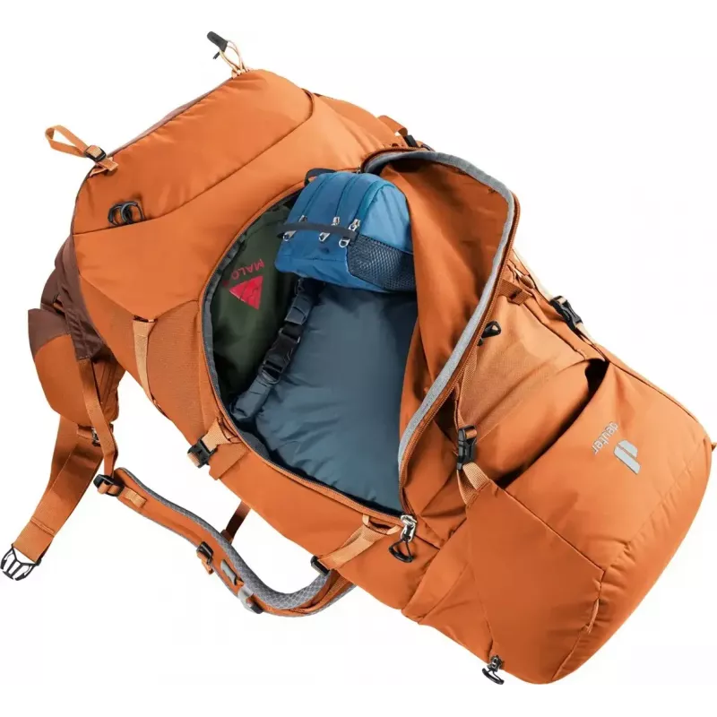 Trekkinė kuprinė DEUTER Aircontact Core 45+10 SL — kaštonų-umbra, 45+10 L talpa