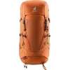 Trekkinė kuprinė DEUTER Aircontact Core 45+10 SL — kaštonų-umbra, 45+10 L talpa