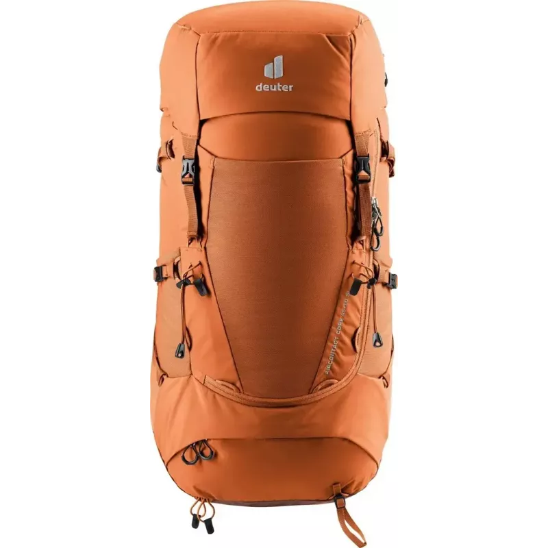 Trekkinė kuprinė DEUTER Aircontact Core 45+10 SL — kaštonų-umbra, 45+10 L talpa