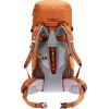 Trekkinė kuprinė DEUTER Aircontact Core 45+10 SL — kaštonų-umbra, 45+10 L talpa
