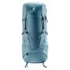 Kuprinė DEUTER Aircontact Core 60+10, vidinis rėmas, 60 l (+10 l), 2,31 kg, mėlyna