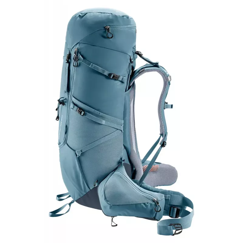 Kuprinė DEUTER Aircontact Core 60+10, vidinis rėmas, 60 l (+10 l), 2,31 kg, mėlyna