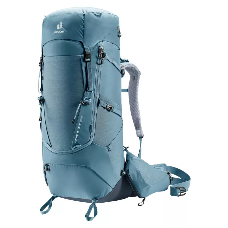 Kuprinė DEUTER Aircontact Core 60+10, vidinis rėmas, 60 l (+10 l), 2,31 kg, mėlyna
