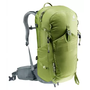Žygeiviška kuprinė DEUTER Trail Pro 33 — 33 L, poliamidas, apsauga nuo lietaus, ventiliacija, juosmens diržas