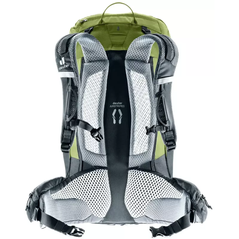 Žygeiviška kuprinė DEUTER Trail Pro 33 — 33 L, poliamidas, apsauga nuo lietaus, ventiliacija, juosmens diržas