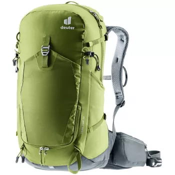Žygeiviška kuprinė DEUTER Trail Pro 33 — 33 L, poliamidas, apsauga nuo lietaus, ventiliacija, juosmens diržas