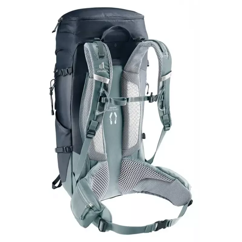 DEUTER Trail Pro 36 kuprinė — 36 l moteriška žygių kuprinė, ventiliuojama nugara, klubų diržas