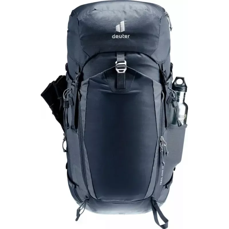 DEUTER Trail Pro 36 kuprinė — 36 l moteriška žygių kuprinė, ventiliuojama nugara, klubų diržas