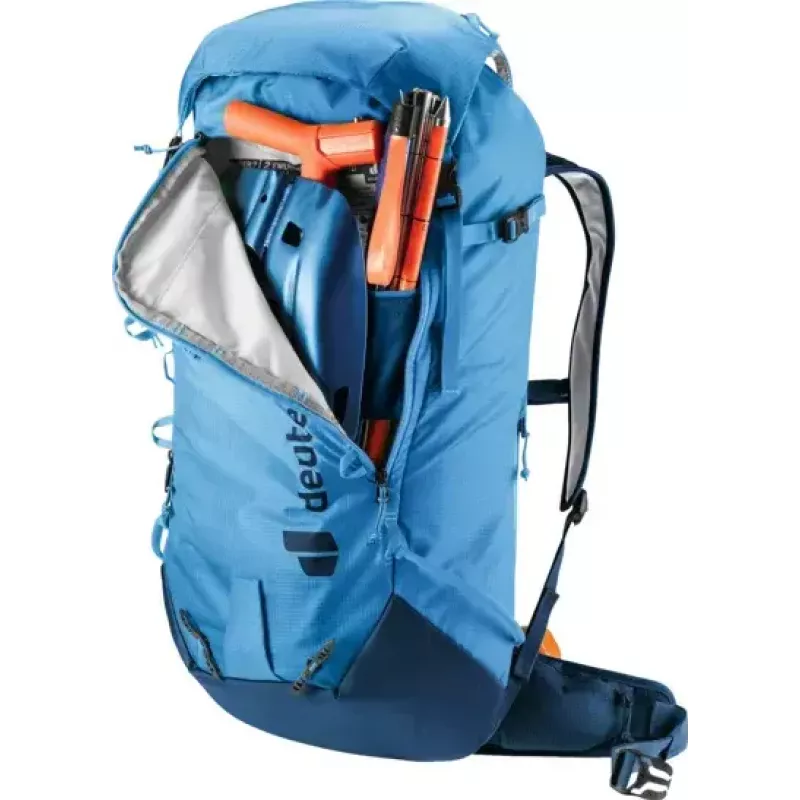 Kuprinė DEUTER Freescape Lite 26 L — berėmė slidinėjimo kuprinė, 26 L, 1,18 kg, viršutinė užkrova, mėlyna