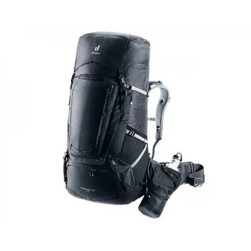 Kuprinė DEUTER Aircontact Pro 75+10 — 75+10 l talpa, juoda, patvari vandeniui atspari