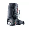 Kuprinė DEUTER Aircontact Pro 75+10 — 75+10 l talpa, juoda, patvari vandeniui atspari