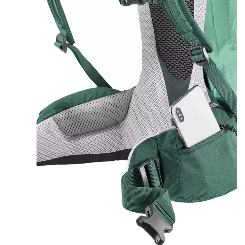 Moteriška kuprinė DEUTER Futura PRO 34 SL, 34 l, žygiams, perdirbtos medžiagos, žalia