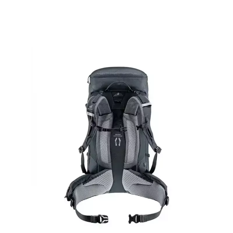 Kuprinė DEUTER Trail PRO 34 SL — moteriška žygių kuprinė 34 l, lengva, patvari, juoda