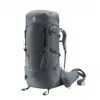Kuprinė DEUTER Aircontact Core 55+10 SL, 55 l, juoda grafito, moteriškas pritaikymas